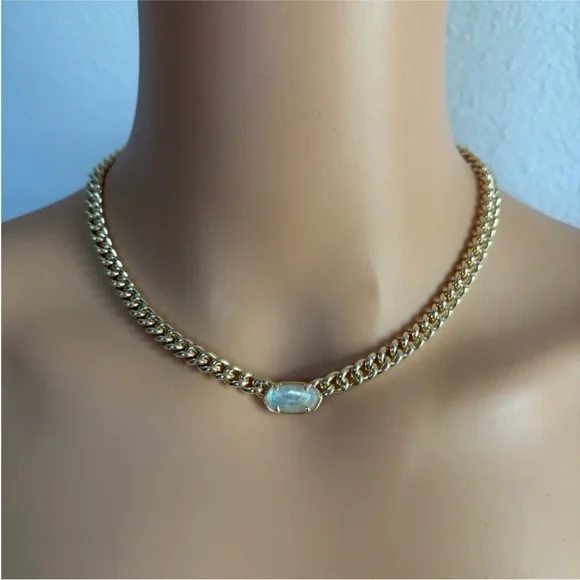 NWT Kendra Scott Gold Necklace - Picture 3 of 5